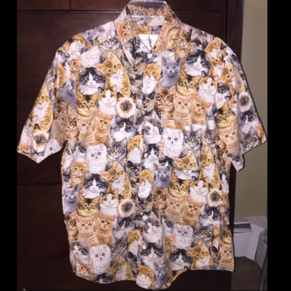 RIPNDIP Nermal Button down shirt