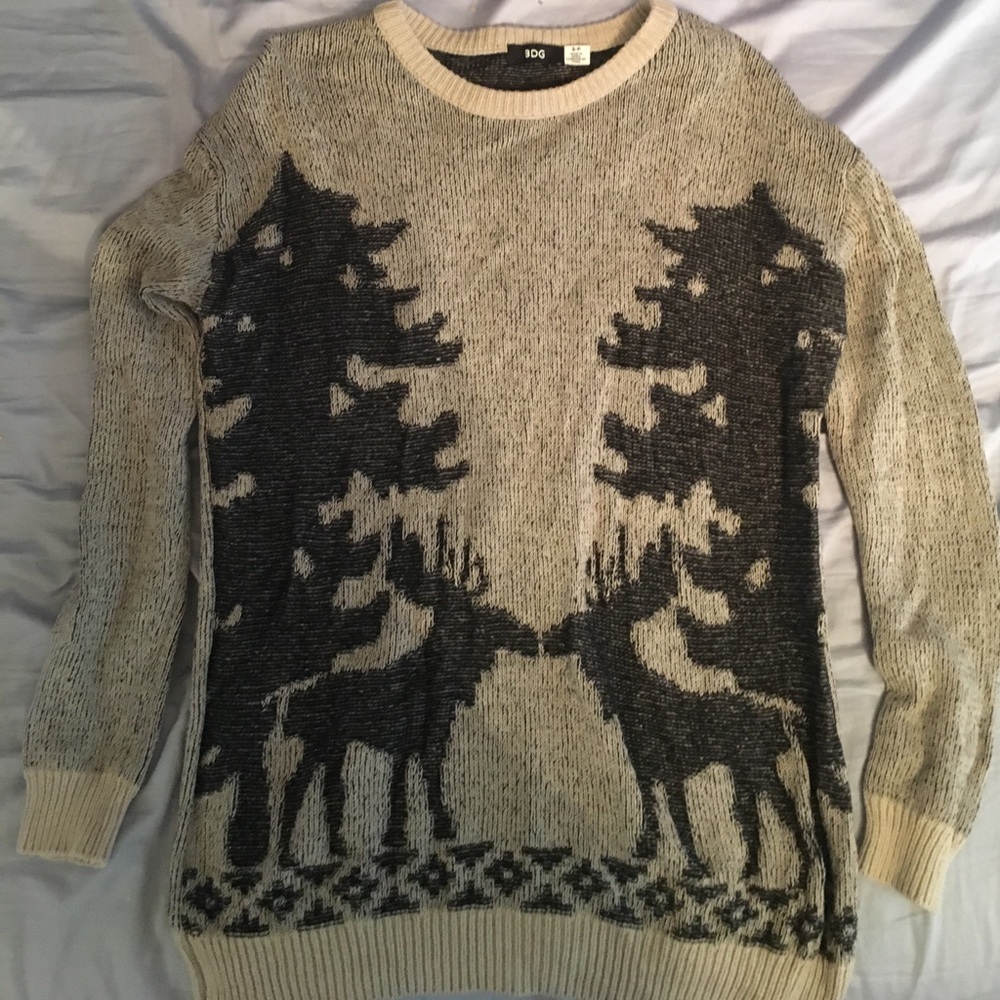 Urban Outfitters Deer Sweater