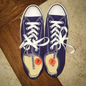Purple Converse