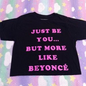 Tops - REASON CLOTHING JUST BE YOU CROP TOP SZ S Tops - REASON CLOTHING JUST BE YOU CROP TOP SZ S