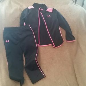 Girls Under Armour Track Suit