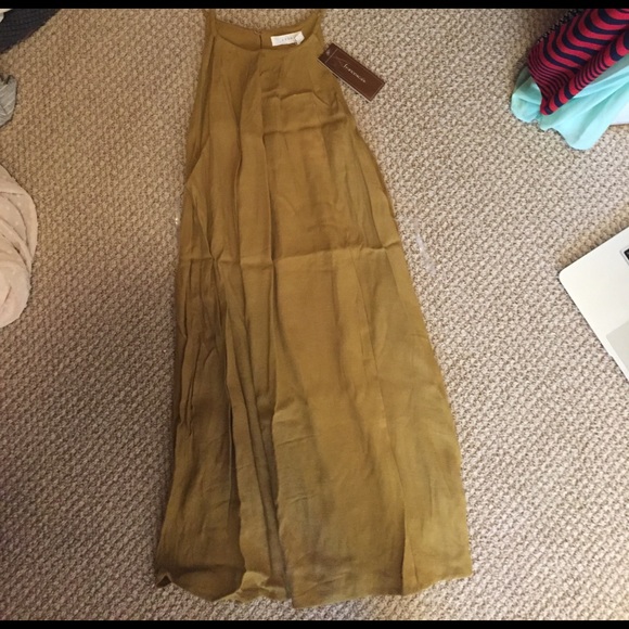 NWT Francesca's mustard yellow shift dress! - Picture 1 of 1