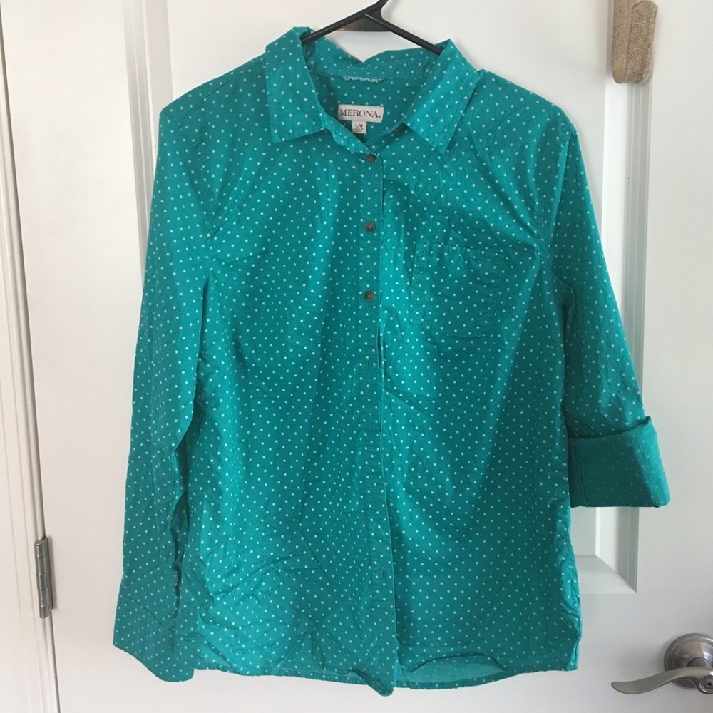 Long sleeve button up shirt