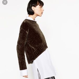 Zara Full Chenille Sweater