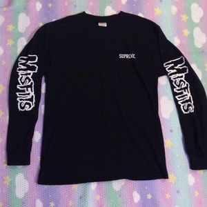 Supreme Tops - SUPREME MISFITS LONGSLEEVE TEE SZ M Supreme Tops - SUPREME MISFITS LONGSLEEVE TEE SZ M