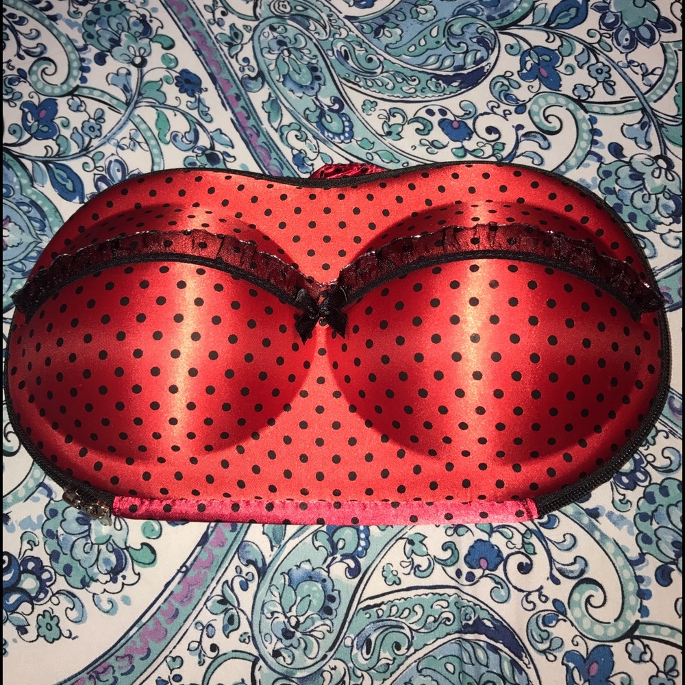 Bra Shaped Hard Travel Case for Bras & Lingerie