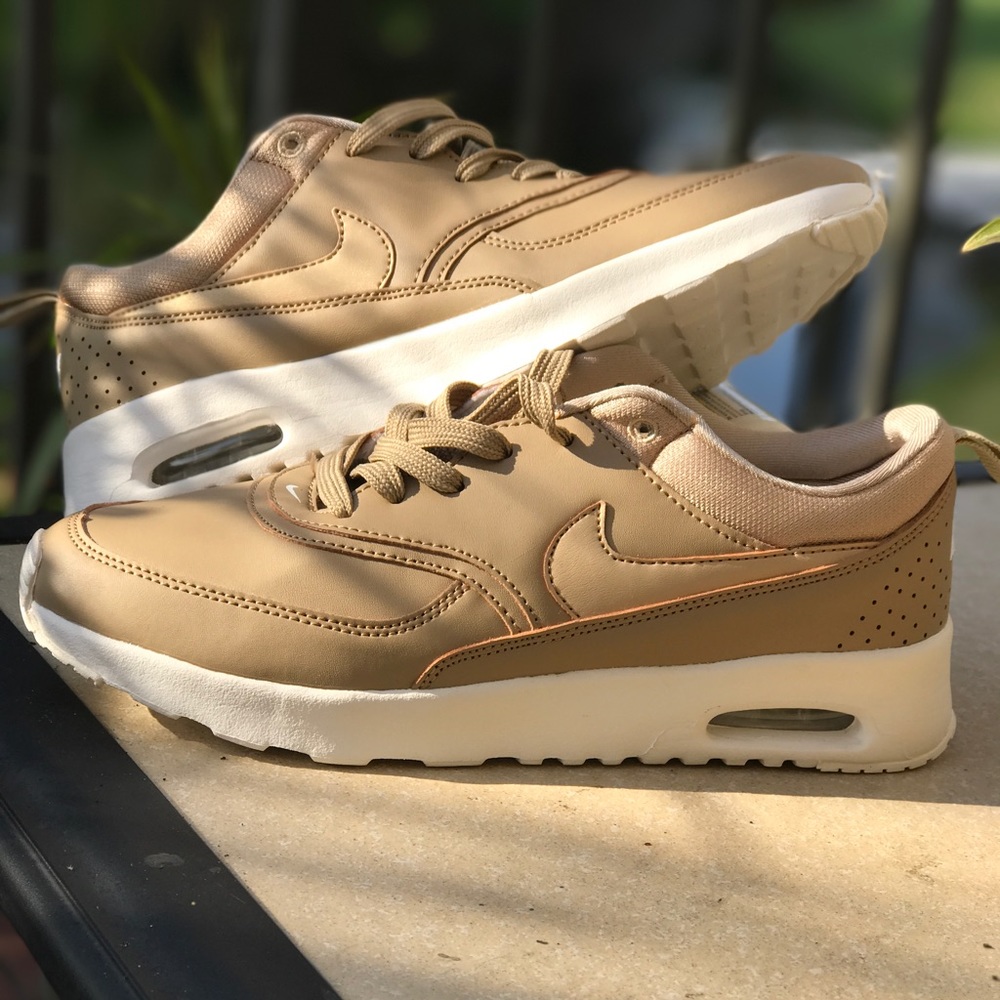 Nike Airmax Thea Tan Leather