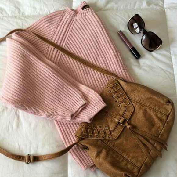 Eddie Bauer Sweaters - FINAL PRICE Baby Pink Knit Sweater