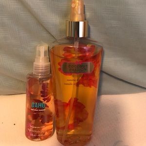 Coconut passion and oahu coconut sunset