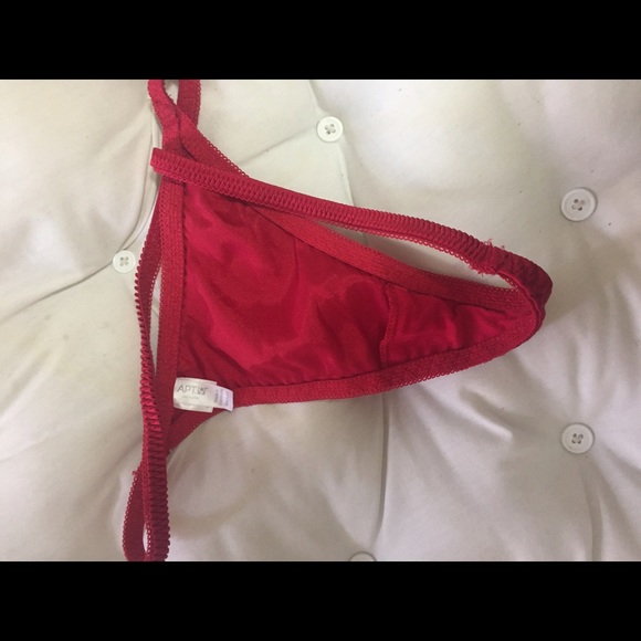 Red Satin babydoll size M - Picture 6 of 6