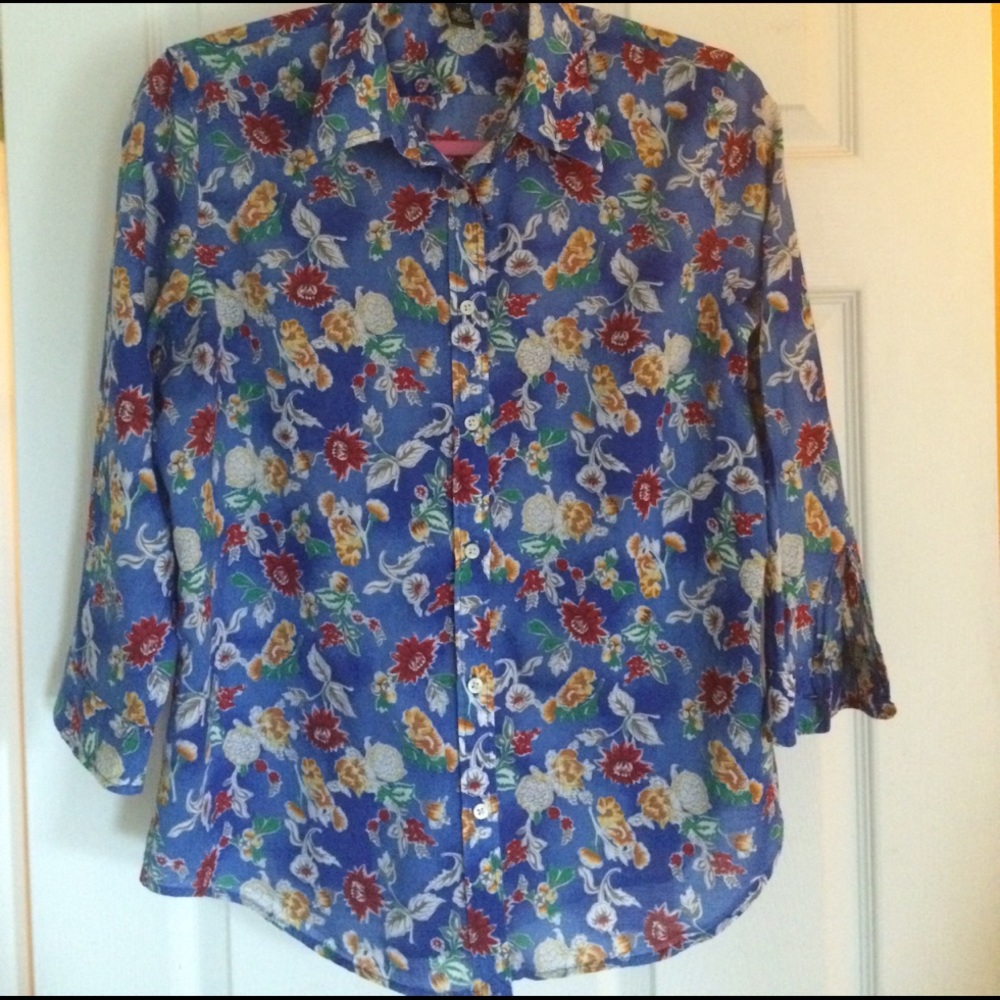 Ralph Lauren 3/4 sleeve light weight shirt