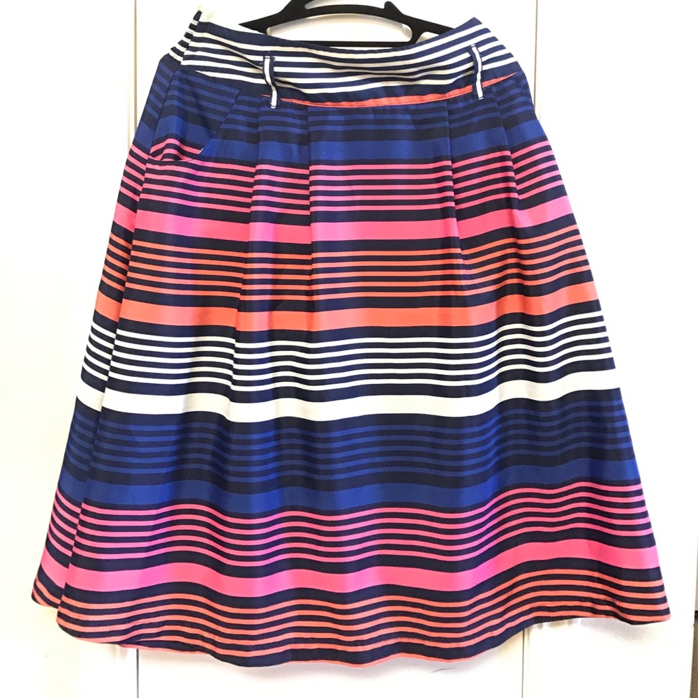 Multi-colored A-Line Skirt