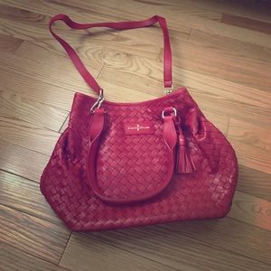 Red Cole Haan bag