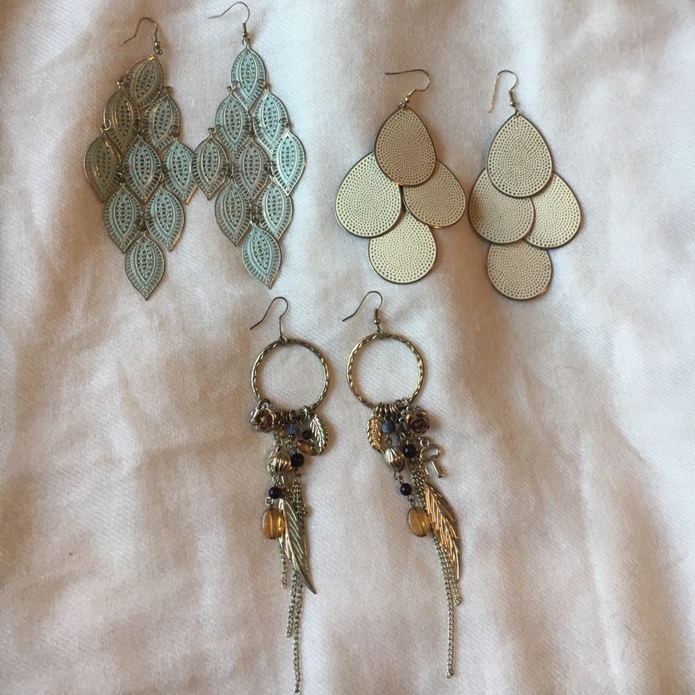 3 pack of earrings