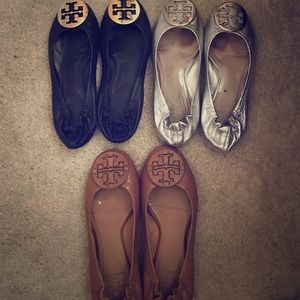 BUNDLE Tory Burch worn flats