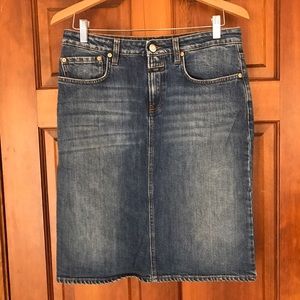 Closed A-Line denim skirt