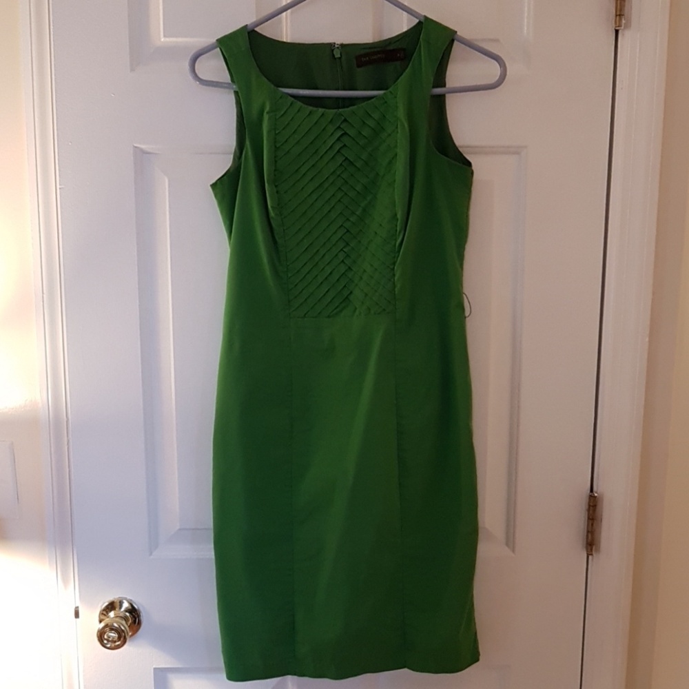 The Limited green dress