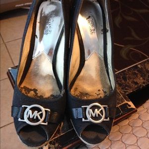 MK wedge shoes