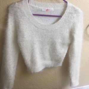 Cropped sweater