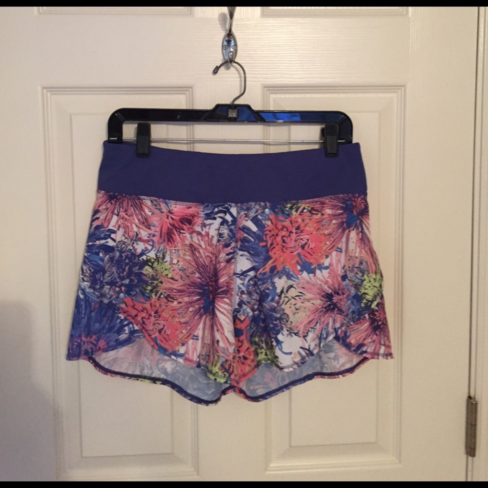 Floral Athletic shorts