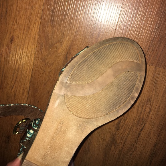 Christian Siriano aztec print wedges - Picture 4 of 4