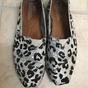 Sequined Leopard Toms-Special Edition