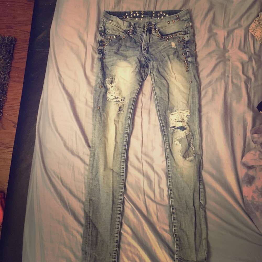 Studded Jeans