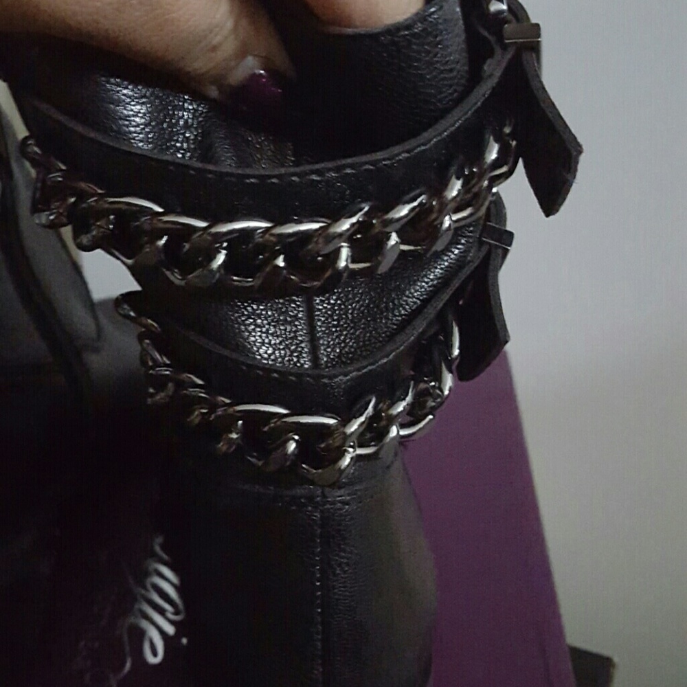 Womens leather boots - Picture 3 of 4