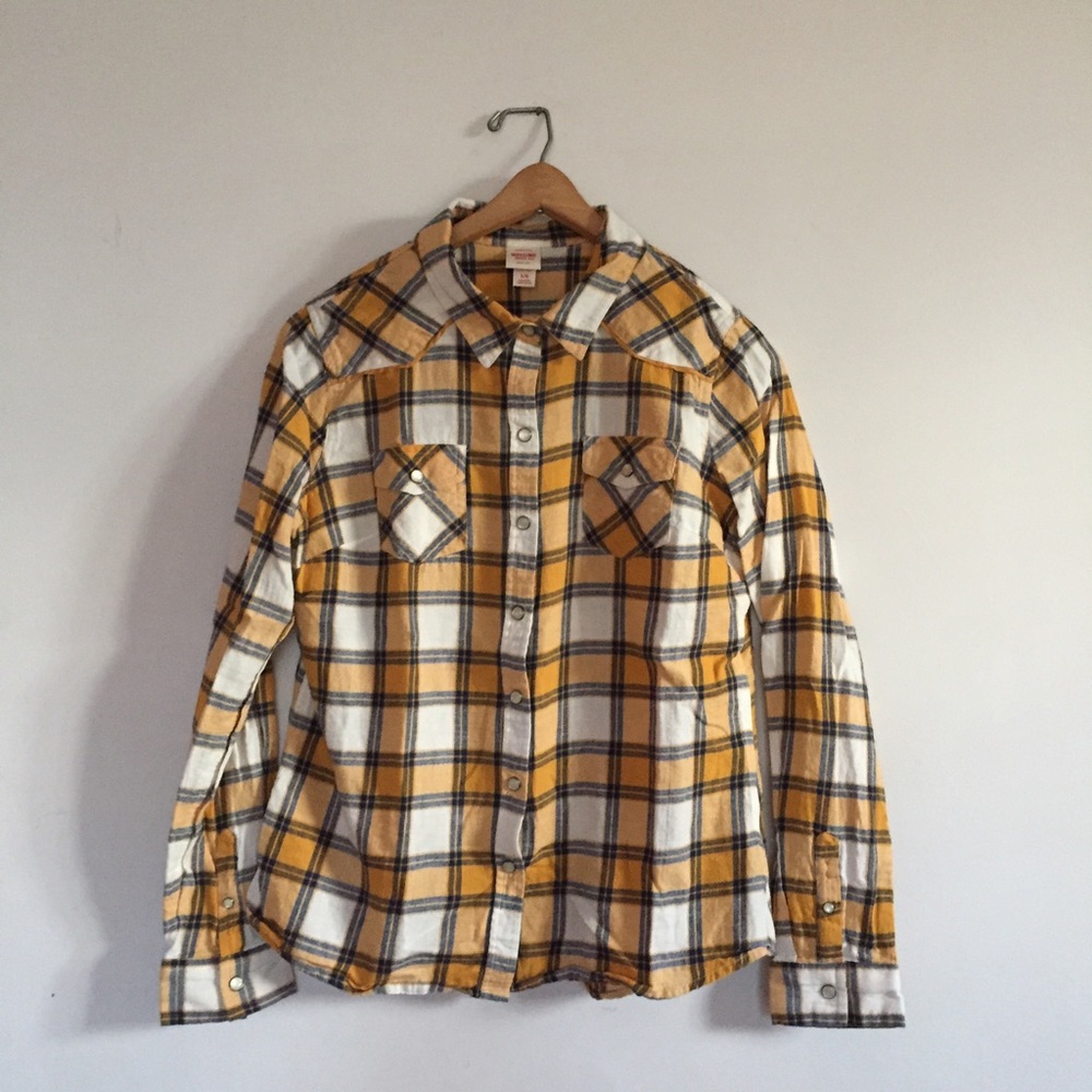 Yellow and Blue Flannel
