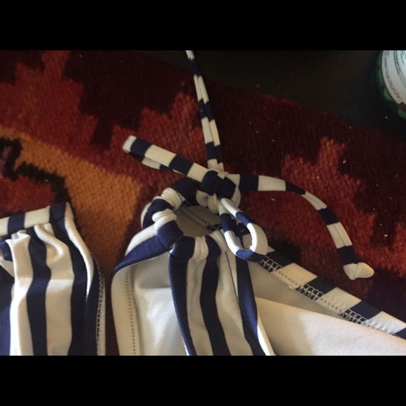 Nautical bandeau bikini size L - Picture 3 of 3