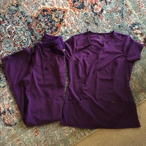 Cherokee Infinity Scrub set in Eggplant