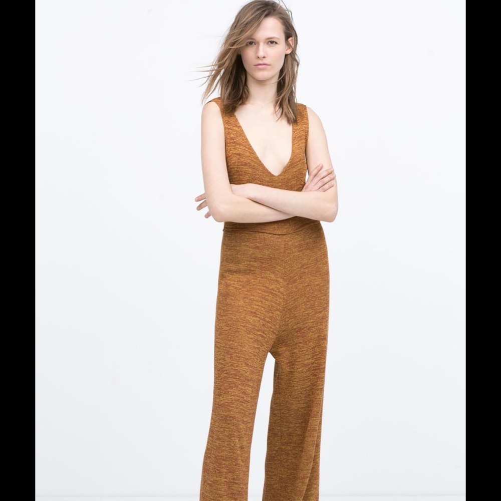 Zara Knit Jumpsuit