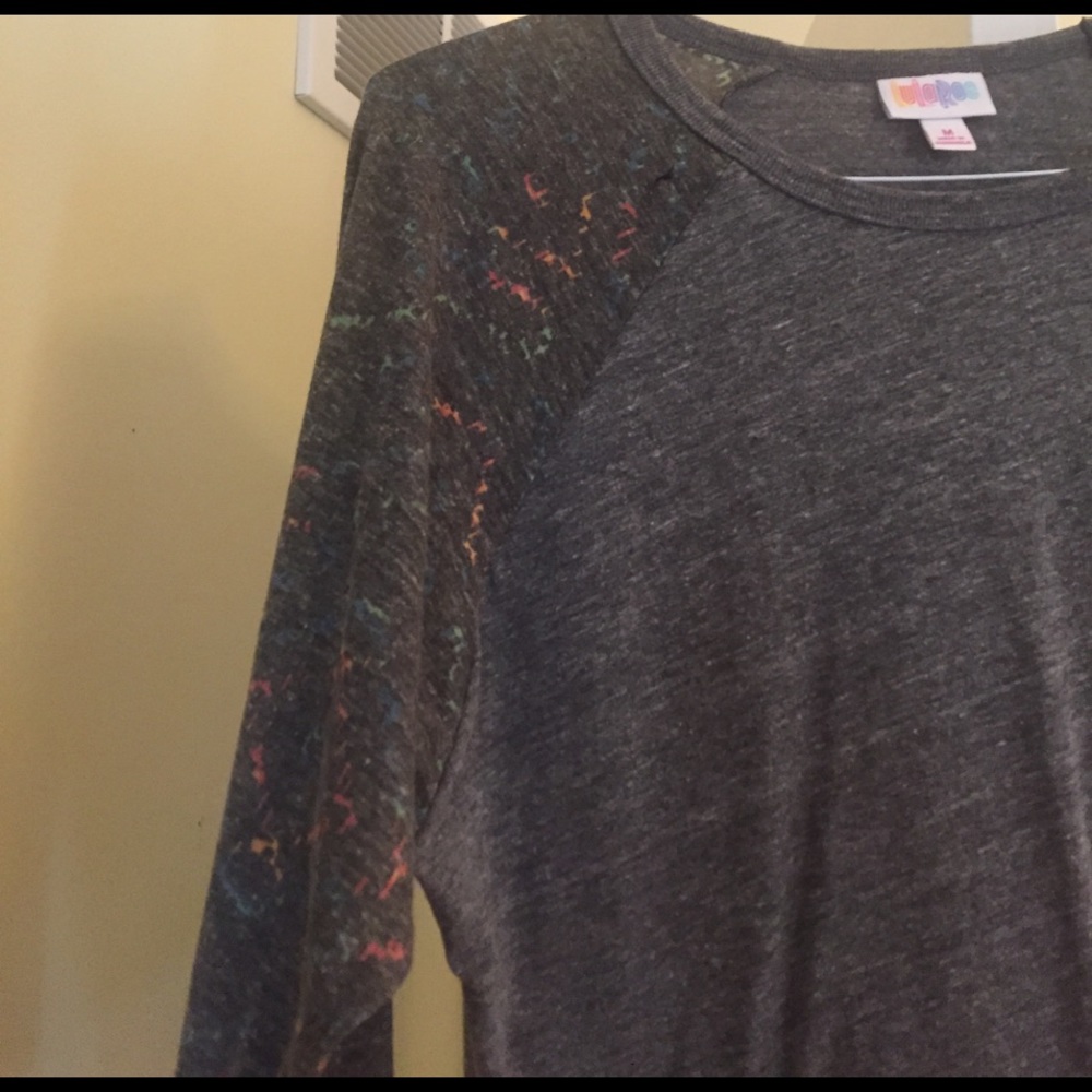 Grey LulaRoe Randy - Picture 2 of 2