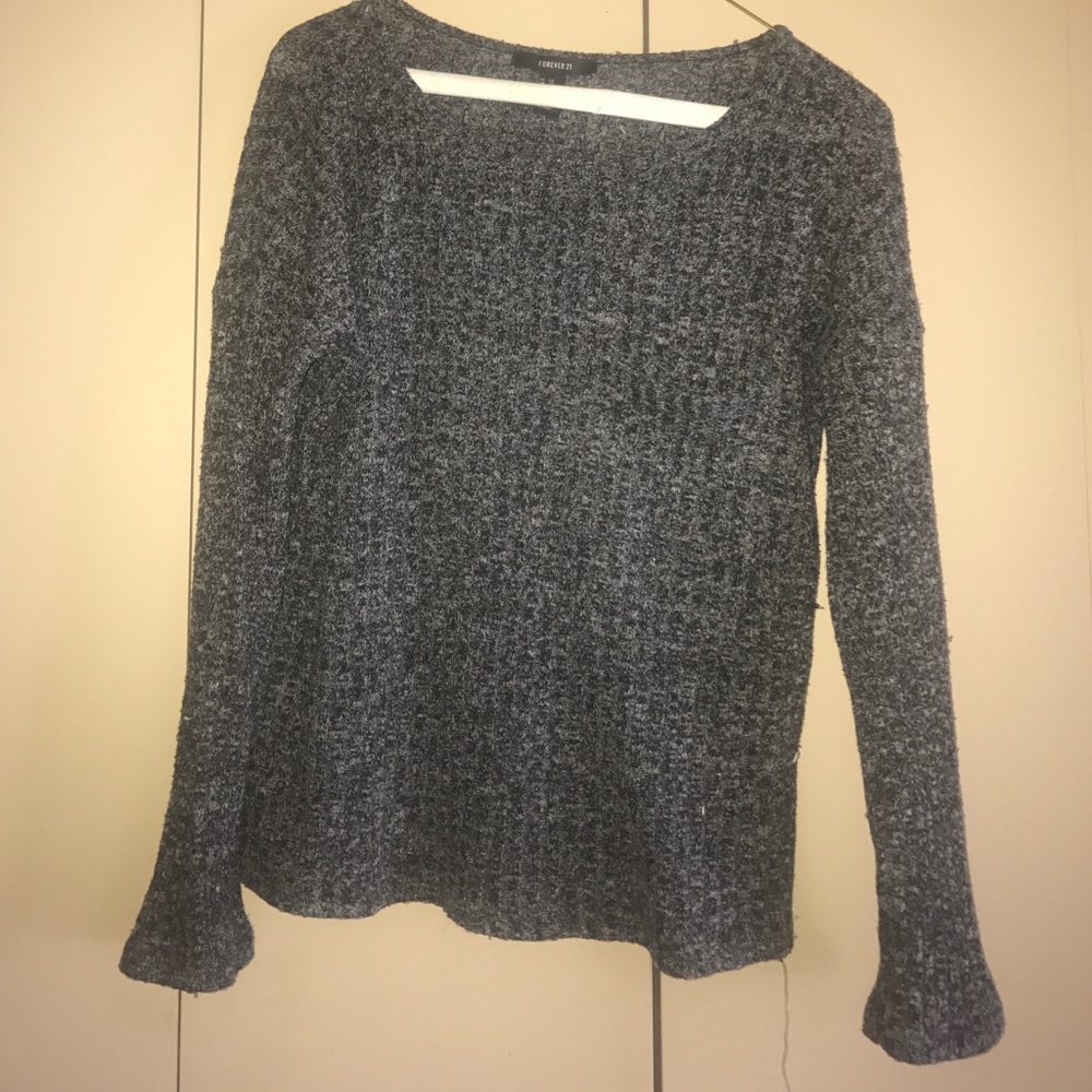 Gray, light sweater from forever 21