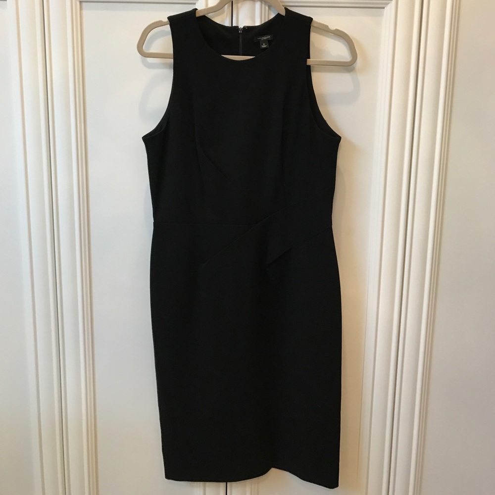 Ann Taylor Black Sheath Dress