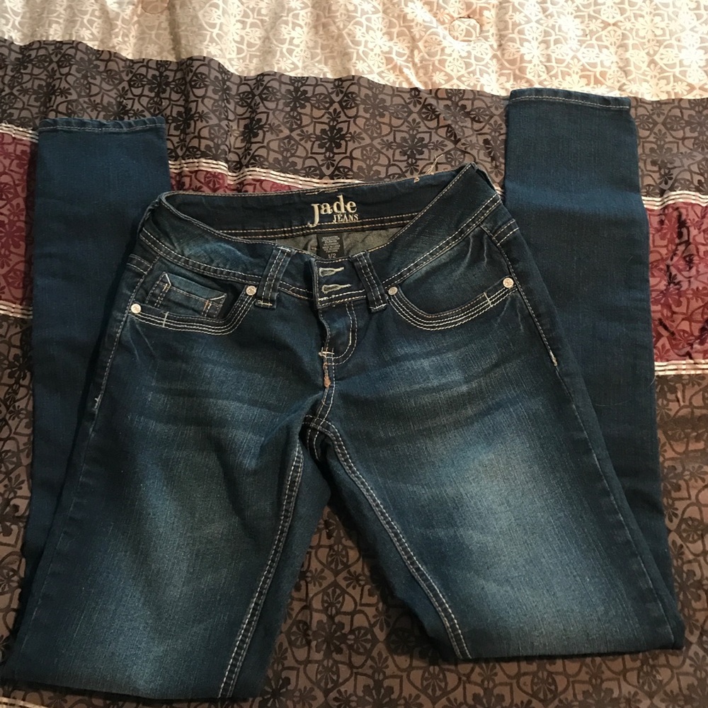 Jade dark blue skinny jeans