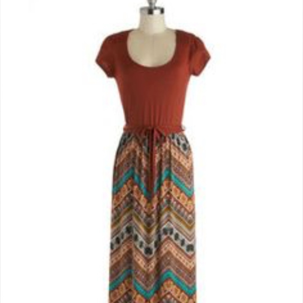 Bohemian maxi dress