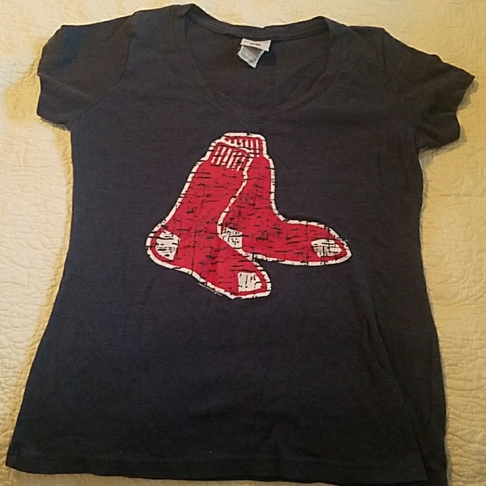 Boston Red Stocks V-Neck T-Shirt