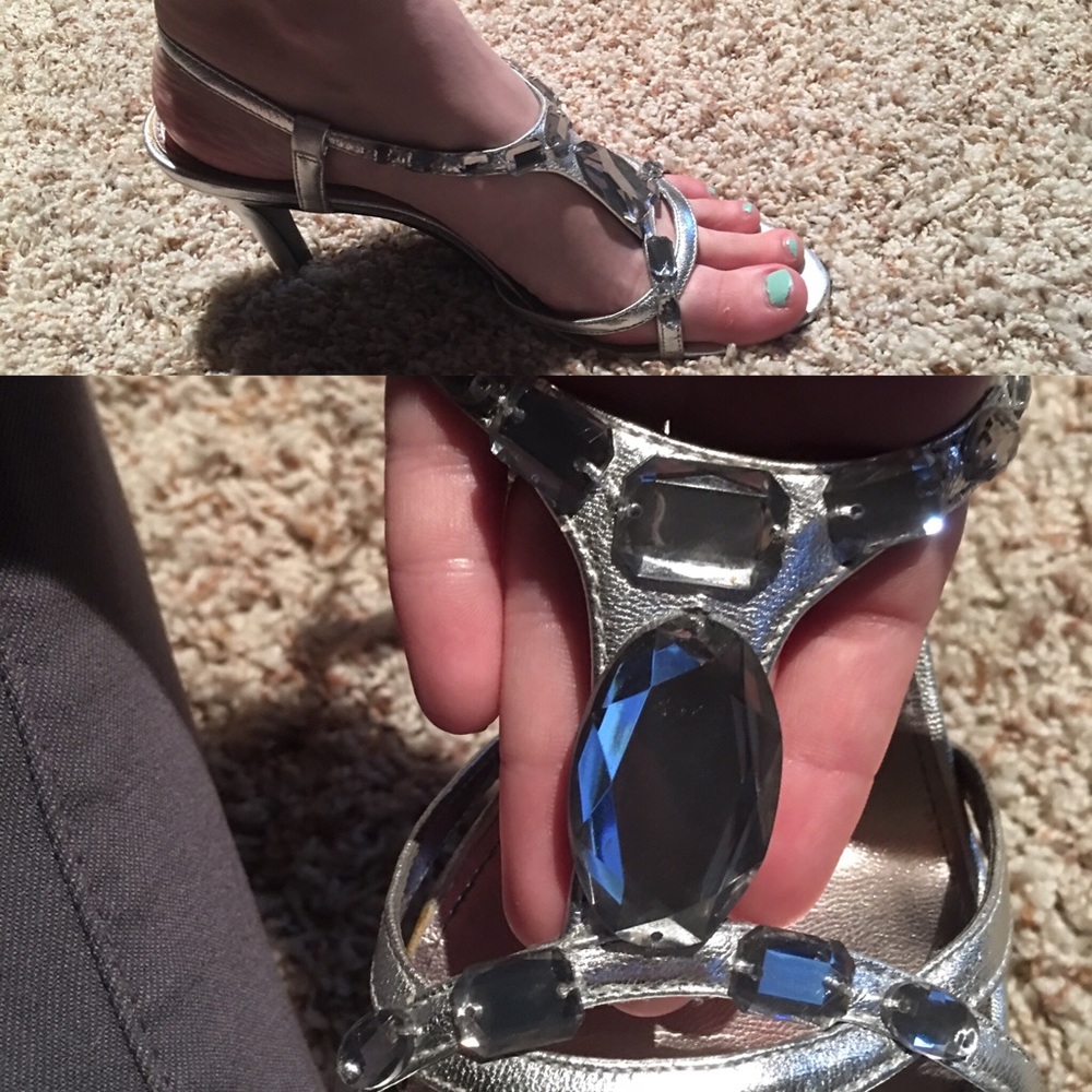Heels with gems
