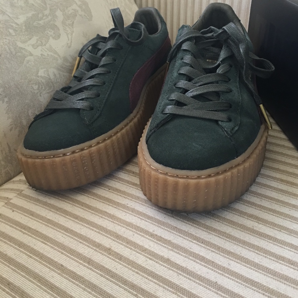 FENTY PUMA SUEDE CREEPERS - Picture 4 of 8