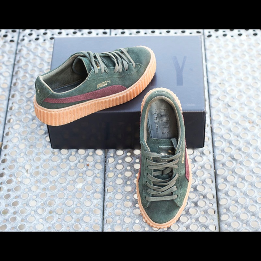 FENTY PUMA SUEDE CREEPERS - Picture 8 of 8