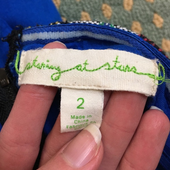 Urban outfitters strapless patterned dress - Picture 3 of 3