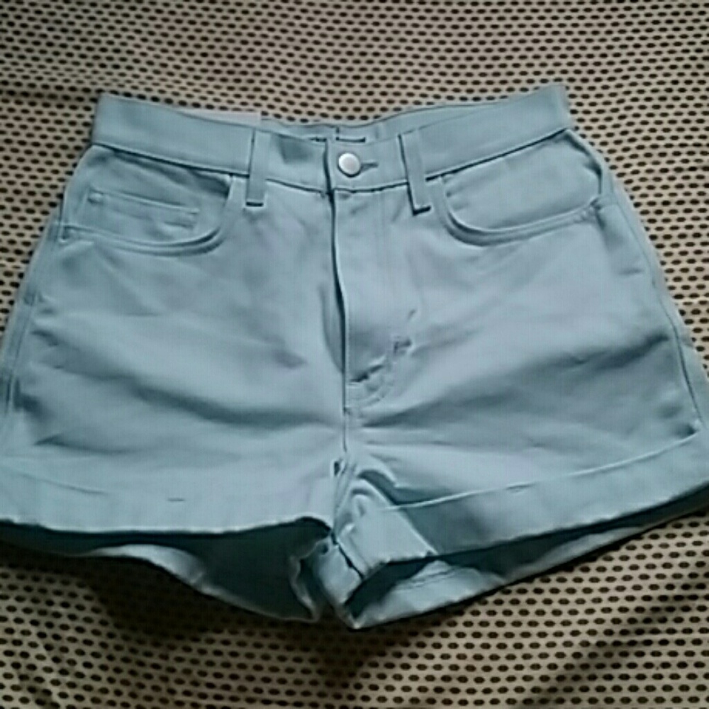 American Apparel High Waist Shorts
