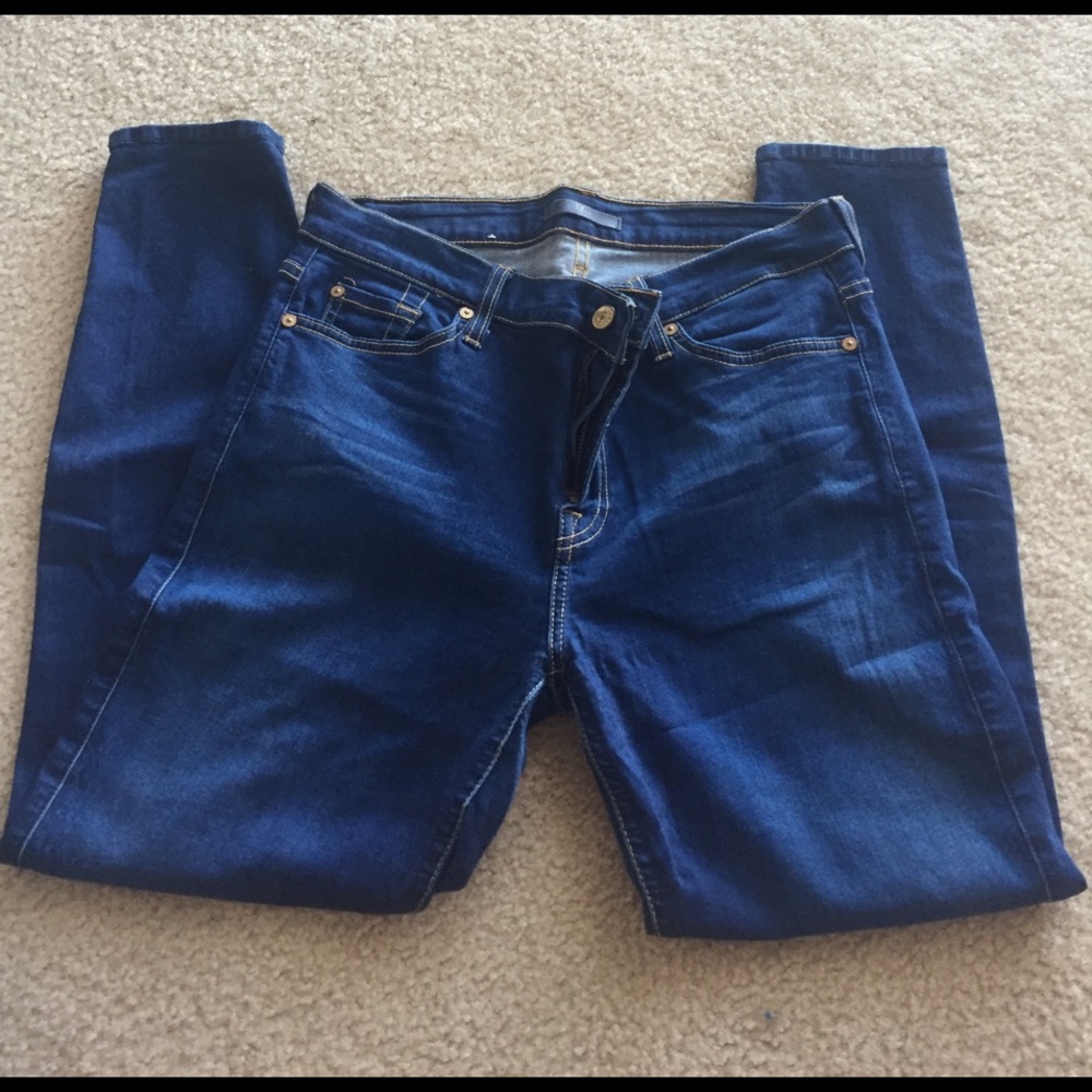 7 for all mankind skinny jeans