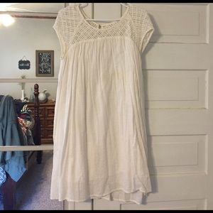 Linen, short sleeve dress