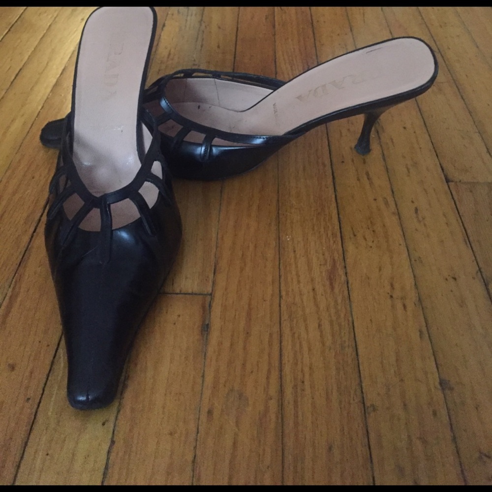 Prada mules