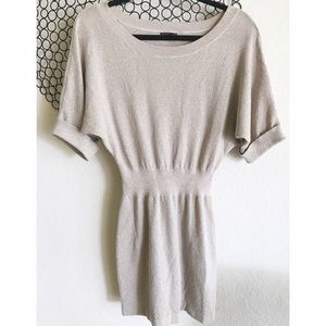 Nude, fitted Express minidress - NEVER BEEN WORN!