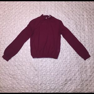 Dressy, burgundy blouse that I've only worn once!