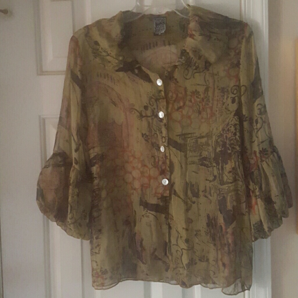 A filmy, airy top by Casual Studio/Nordstrom Rack
