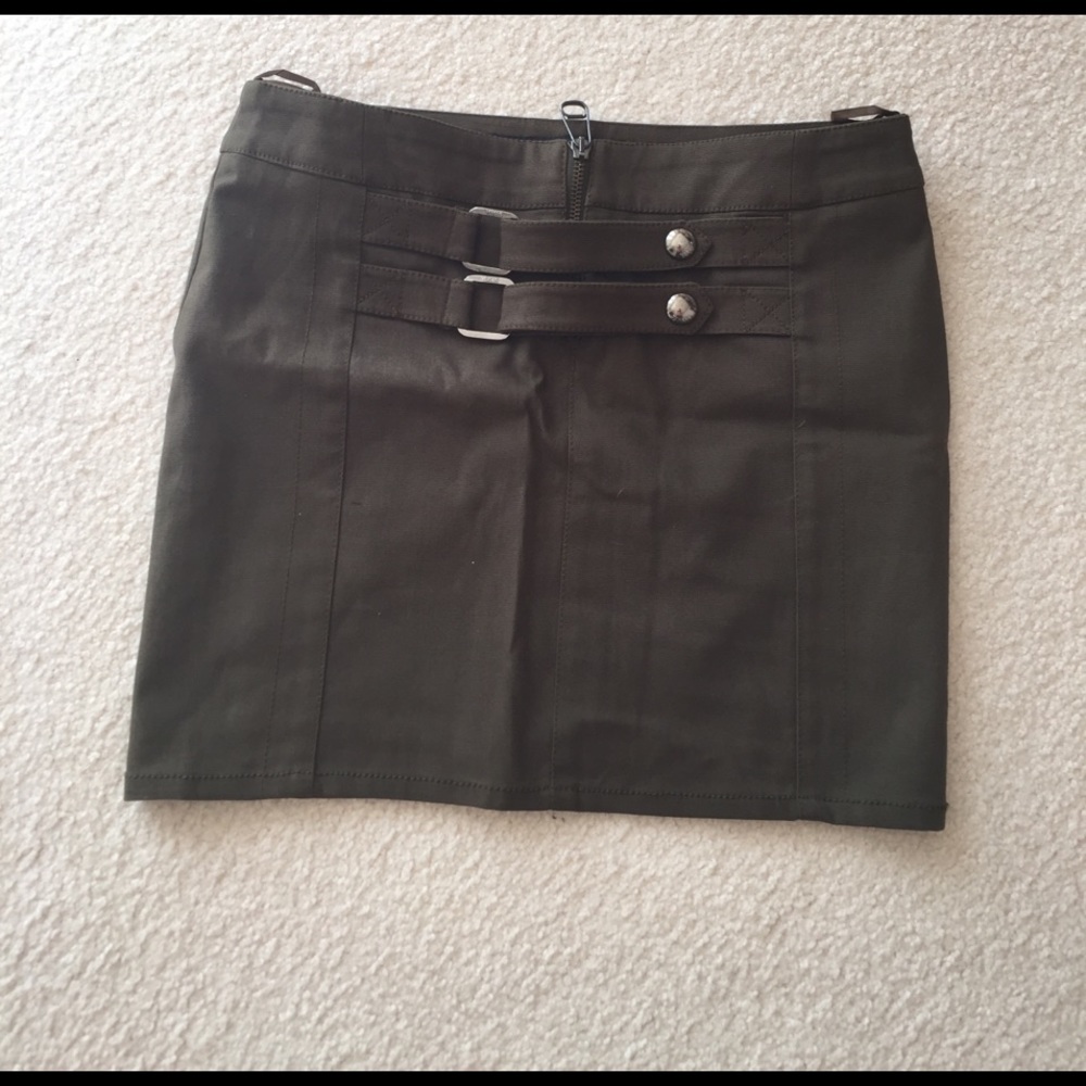 Versus by Versace Olive Green Skirt